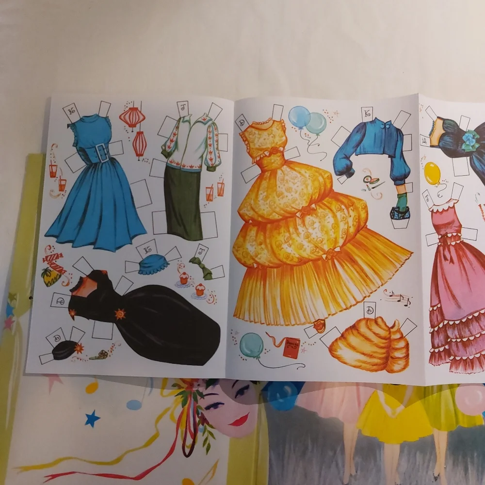 Lennon Sisters Vintage 1959 Cut-Out Dolls Set NEW